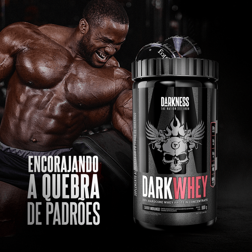 Whey Protein Concentrado 900g - Dark Whey