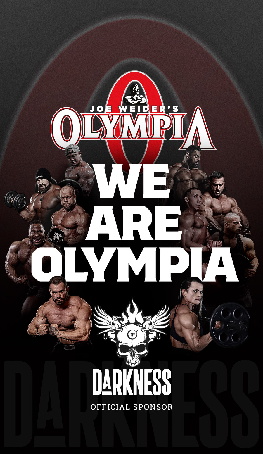 Mr. Olympia e Darkness: uma parceira de evoluções intensas!