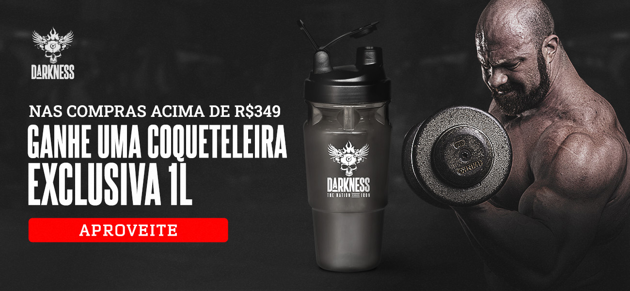 Ganhe uma coqueteleira exclusiva em compras a partir de R$349